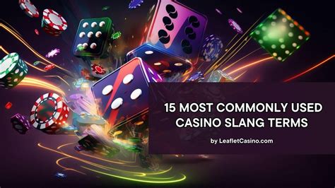 gambling lingo|casino terms for winning.